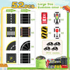 Magnetic Building Blocks Toy with Cars – STEM Educational Construction Set