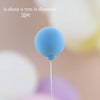 Colorful Plastic Cake Toppers for Birthday Parties & Desserts