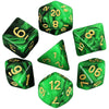 Polyhedral Dice Set (7 Pieces) for Tabletop RPGs