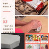 A set of modeling clay tools and a block of white air dry clay for crafting.