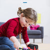 Pull-Back Mini Bus Toy with Openable Doors