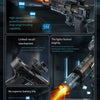 Electric Water Gun with Recoil and LED Flame Effects