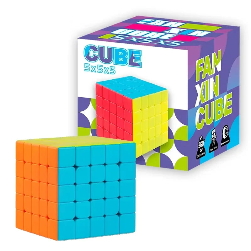 Pyramid Speed Cube 3x3 – Smooth Turning Puzzle for Kids & Adults