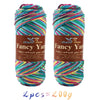 Soft Gradient Acrylic Yarn - 200g per Ball