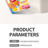 Reusable Jelly Sticker Book for Kids – Multi-Theme Creative Play