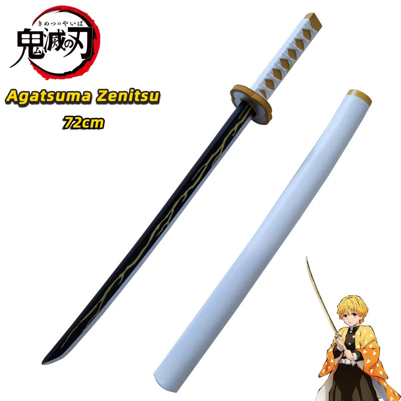 Demon Slayer Katana Cosplay Sword – Orange Rengoku & Kochou Kanae Style
