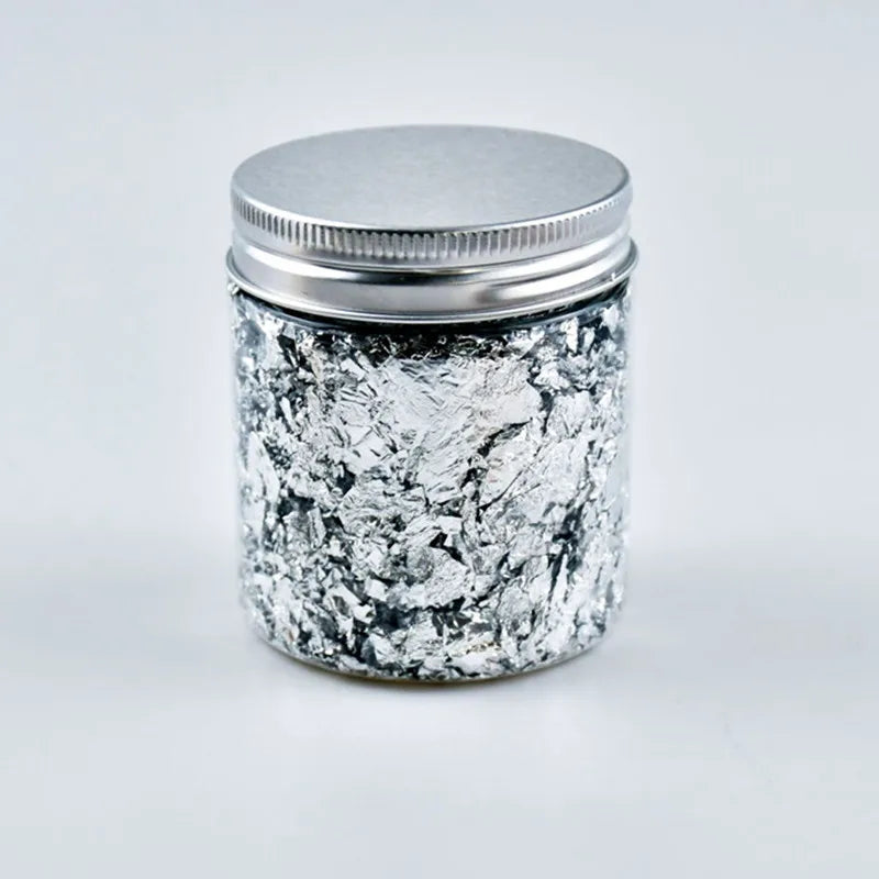 Metallic Foil Flakes for Crafts, Nail Art & DIY Projects