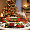 Musical Christmas Train Set with Lights