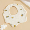 6-Layer Cotton Gauze Baby Bibs (3-Pack)
