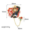 Jujutsu Kaisen Enamel Badge Set with Chain