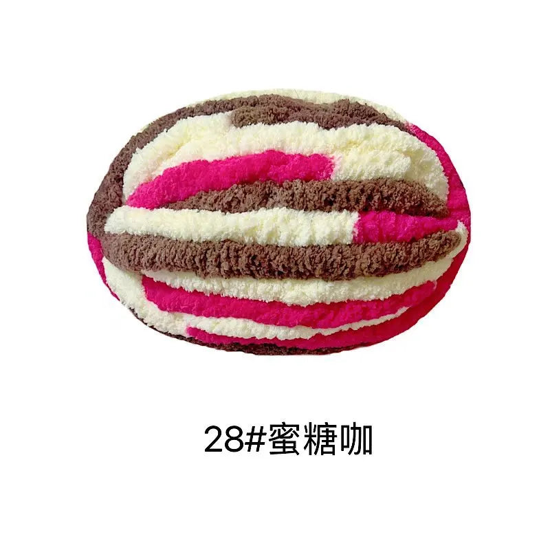 Chunky Chenille Yarn for Knitting and Crochet