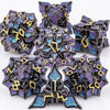 Metal Polyhedral Dice Set for Tabletop RPGs
