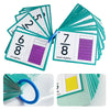 Graphical Fraction Flashcards for Kids | Visual Math Learning Cards