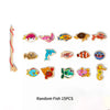Wooden Magnetic Fishing Game for Kids