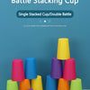 Stack Cup Speed Game with Color Recognition Cards