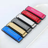 10-Hole Diatonic Harmonica in C with Storage Case