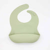 Adjustable Silicone Baby Bib with Food Catcher Pocket