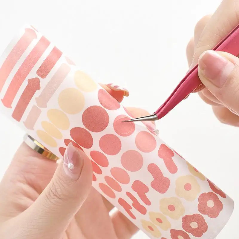 Precision Stainless Steel Tweezers for Crafting & Planners