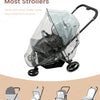 Universal Waterproof Stroller Rain Cover with Breathable Vent
