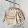Waterproof Baby Feeding Bib with Long Sleeves