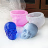 3D Skull Silicone Mold for Candle Making & Resin Crafts