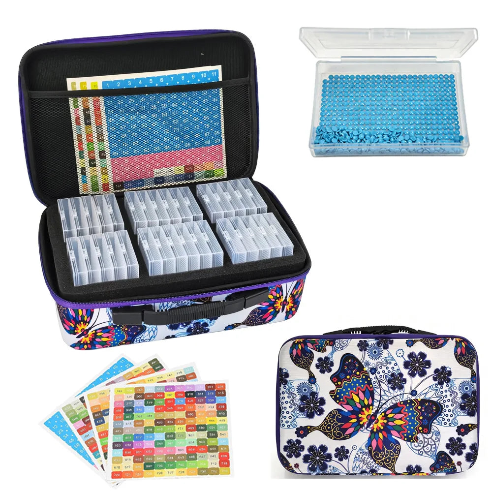 Diamond Painting Storage Trays with Lids (32 or 64 Grids)