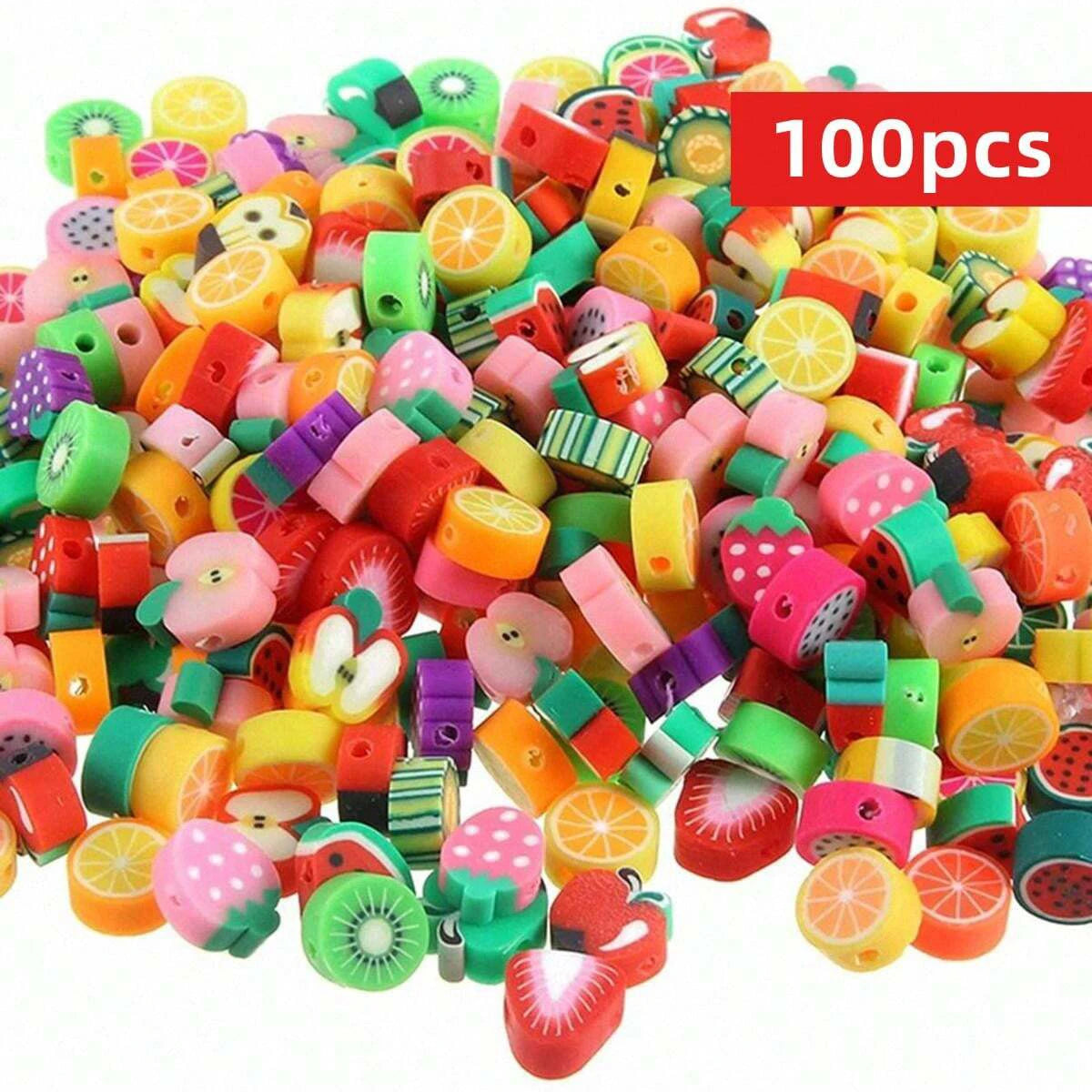 Polymer Clay Beads Variety Pack for Jewelry Making