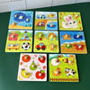 Wooden Montessori Puzzle Board for Toddlers