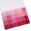 5200+ Glass Rice Beads in 24 Colors for DIY Jewelry Making