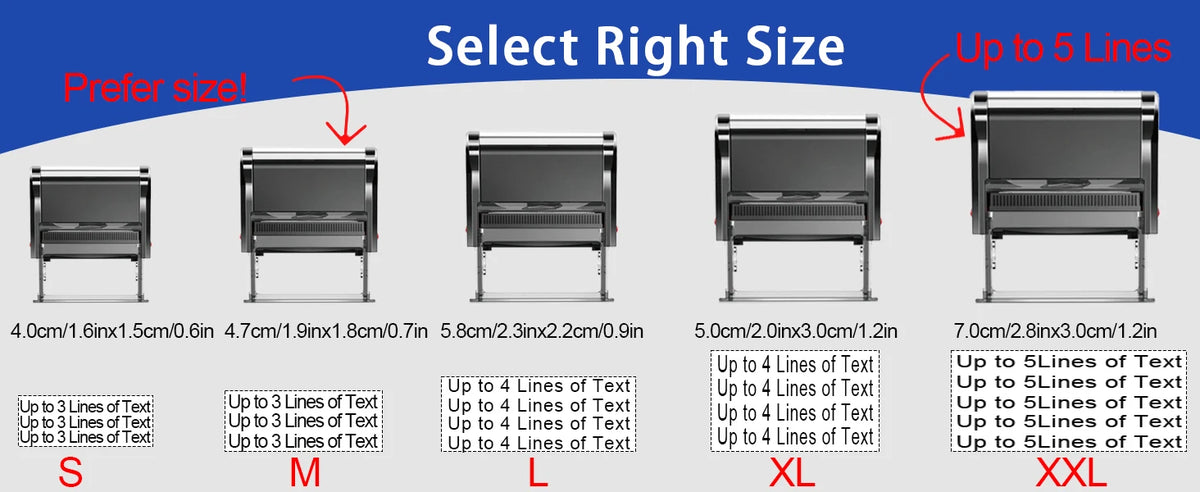 Customizable Self-Inking Rubber Stamp