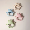Baby Teething Mittens - Food-Grade Silicone Chew Glove with Cute Bunny Design