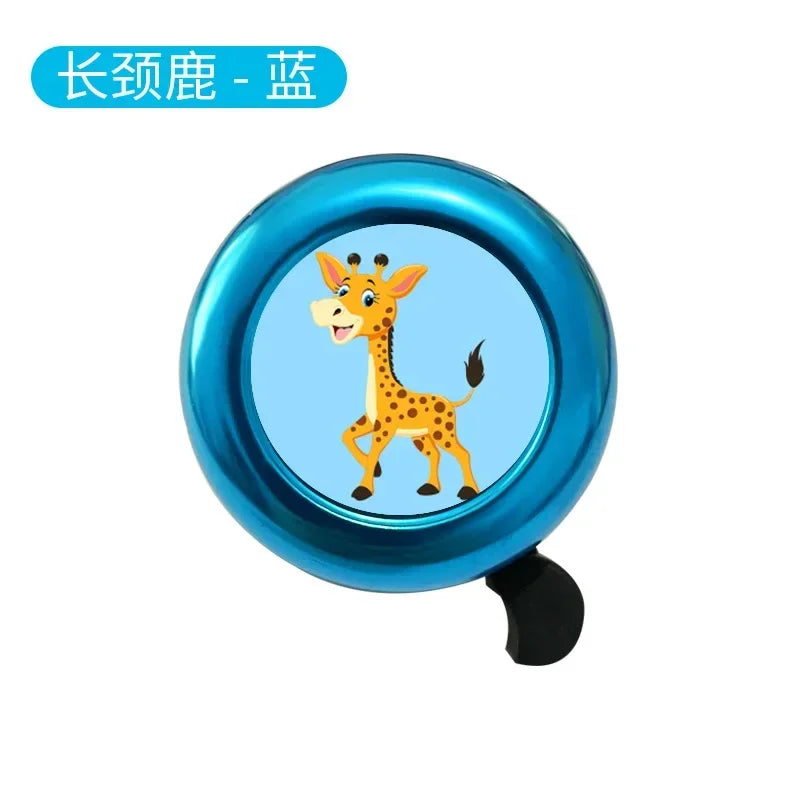 Cartoon Animal Bike Bell for Kids – Lightweight Aluminum Alloy