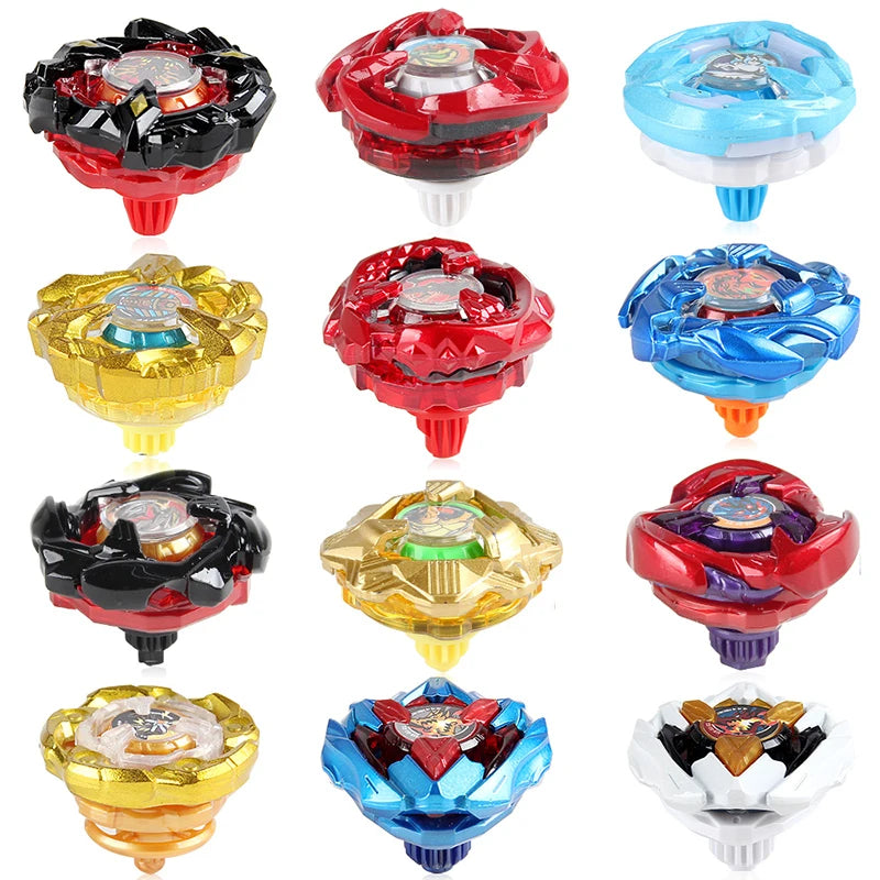 Metal Spinning Top Battle Set with Launcher