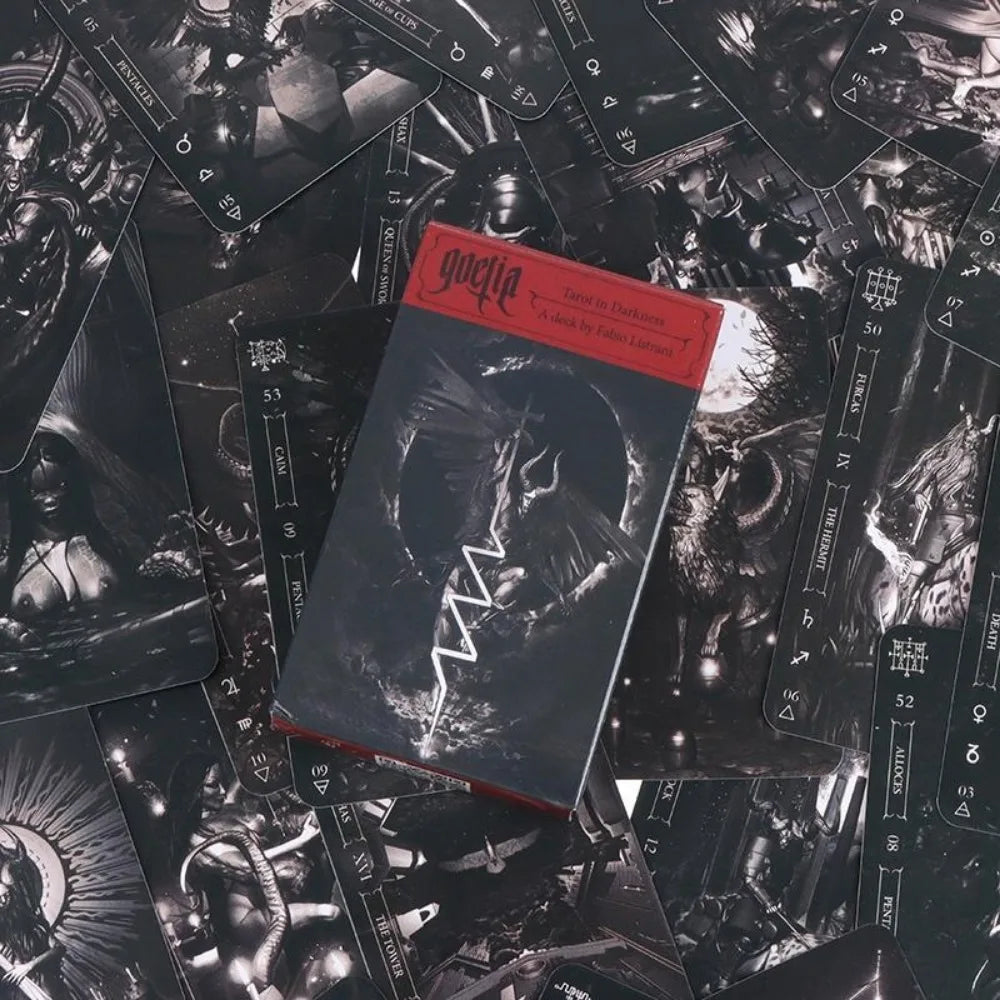 Goetia Tarot Deck – Dark Occult Card Set for Divination and Games