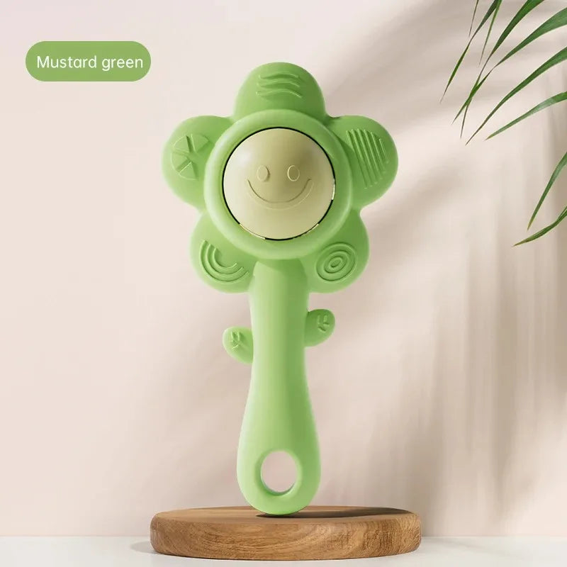 Cute Animal Baby Rattles & Grasping Ball – Sensory Toy for Early Learning