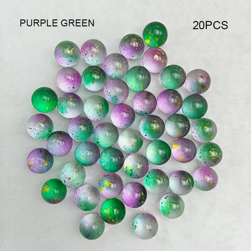 Colorful Glass Marbles for Play, Decor & Craft Projects