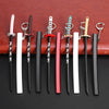 Metal Demon Slayer Katana Replica – Tanjiro Inspired Mini Samurai Sword