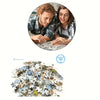 A 1000-piece jigsaw puzzle depicting a nautical shipwreck and a 3D sailing ship.