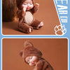 Mini Sleeping Baby Dolls with Clothes - Set of 6