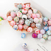 Pink Silicone Round Beads for DIY Jewelry Making