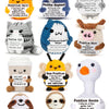 Positive Energy Crochet Animal Gift