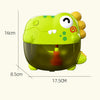 Dinosaur Bubble Machine Bath Toy with LED Lights