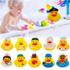 Classic Rubber Duck Bath Toy for Toddlers