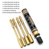 A set of precision hex screwdrivers for RC vehicles, including various sizes and a screwdriver handle.