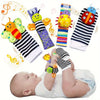 Baby Rattle Sock Toy Set – Soft Sensory & Teething Fun