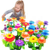 Creative Flower Garden Building Playset for Kids