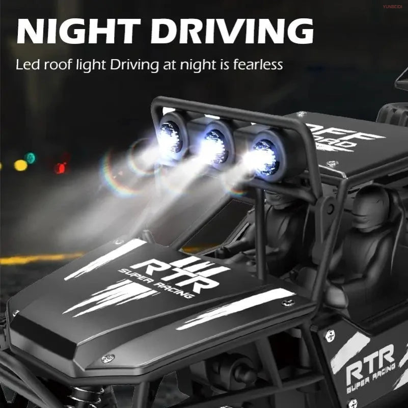 1:20 Scale All-Terrain RC Climbing Car with LED Lights
