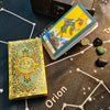 Gold Foil Waterproof Tarot Card Deck with Guidebook