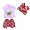 6-Piece Fashion Outfit Set for 10-Inch Reborn Dolls
