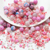 Crystal Glass Seed Beads for Jewelry Making – 45g Mixed Colors & Shapes